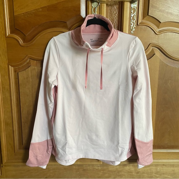Under Armour Tops - Under Armour Pink Pull Over